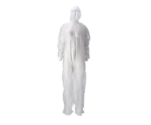 CMT Coverall Non Woven PE Coating Wit XXL