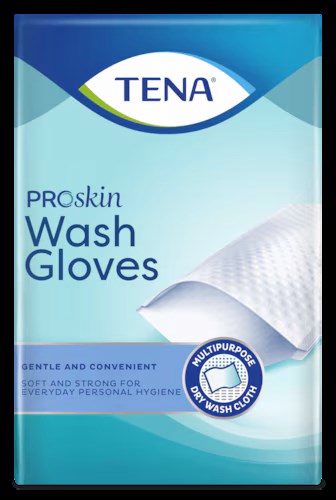 TENA Wash Glove (12x50pcs) droog