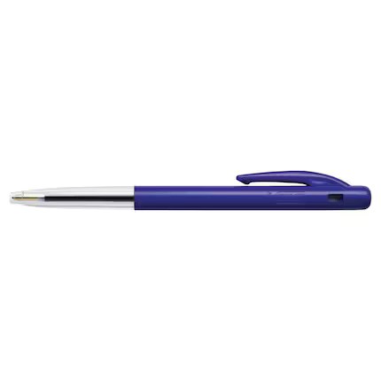 Bic® M10 balpen, intrekbaar, medium punt, blauw (100 stuks)