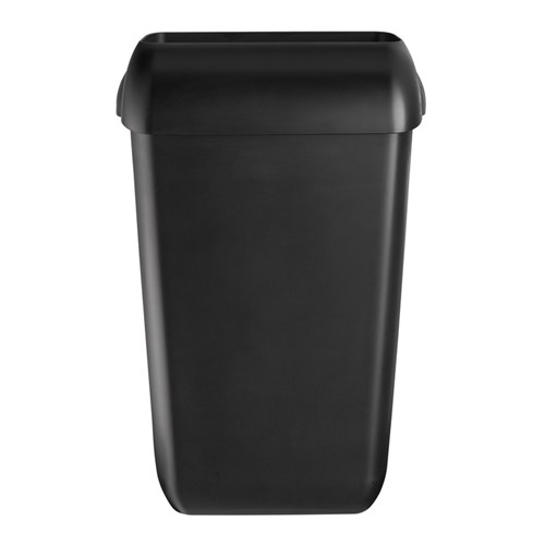 Quartz black afvalbak 23 liter