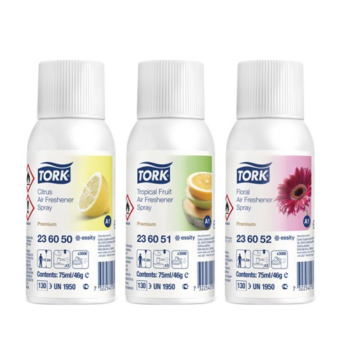 Tork Luchtverfrisser Spray mix pakket 3 Parfums