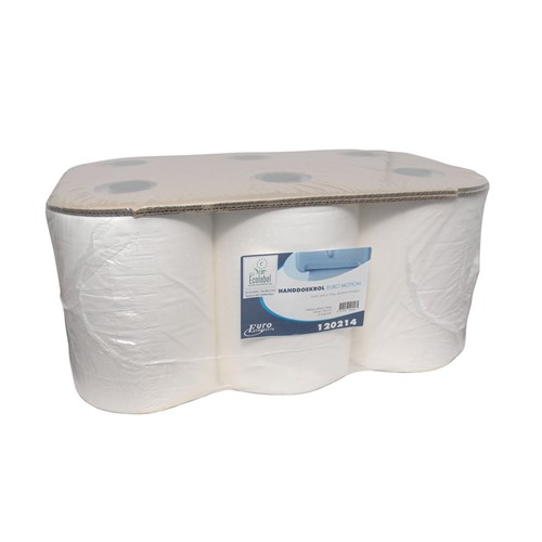 Euro Motion handdoekrol cellulose 2-laags 140M x 23cm