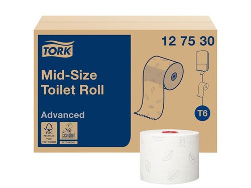 Tork Mid-size Toiletpapier 2-laags T6