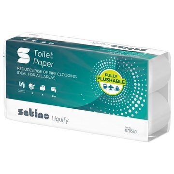 Satino Liquify 3 laags toiletpapier 100% Recycling