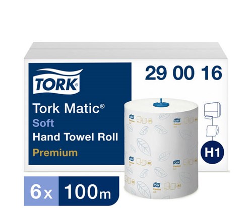 Tork Matic Zachte Handdoekrol 2-laags H1 100m (120016)