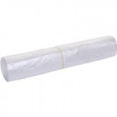 Afvalzak 70+(2x15)x200cm T70 transparant