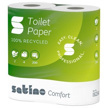 Satino toiletpapier comfort 2-lgs 200 vel 48 rollen