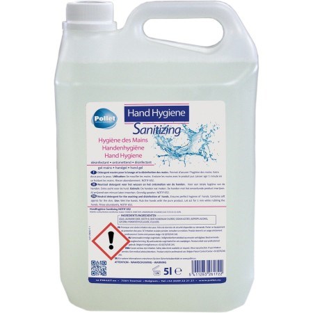 Pollet Handhygiene Sanitizing (4 x 5 liter)