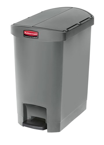 Rubbermaid Slim Jim Step On container grijs 90 ltr