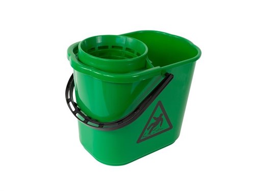 Mopemmer met uitwringkorf groen 12 liter