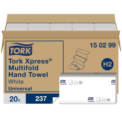 Tork Xpress Multifold Handdoek H2 23,4cm