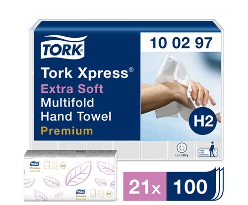Tork Xpress Extra Zachte Multifold Handdoek H2