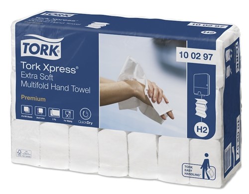 Tork Xpress Extra Zachte Multifold Handdoek H2