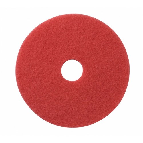 Vloerpad 20 inch rood.